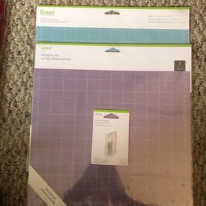 Cricut mats and blade NWT